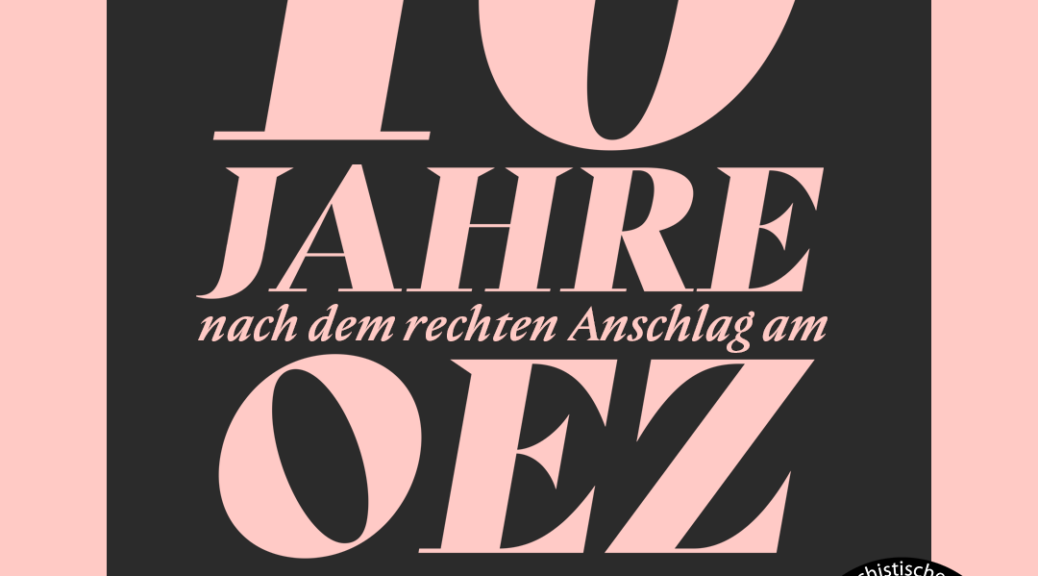 10 Jahre OEZ Plakat